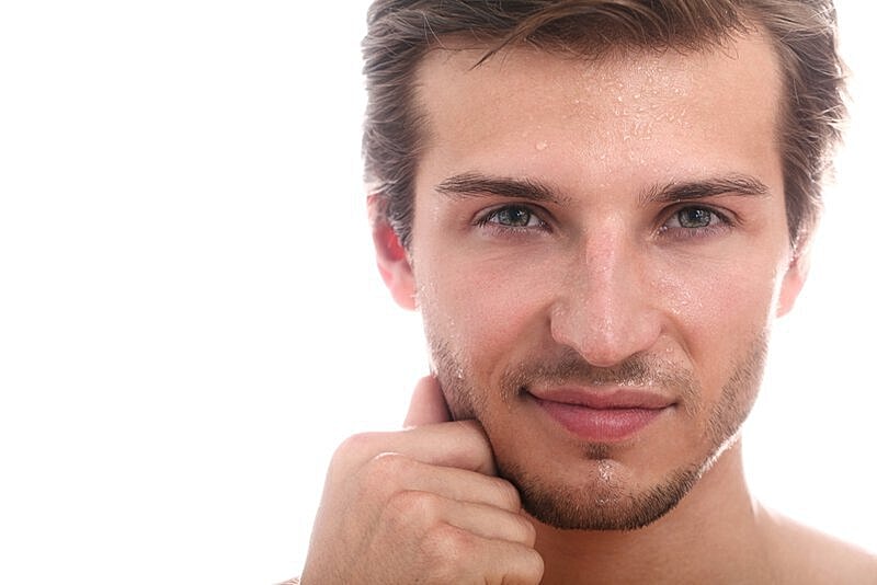 Men shouldn't neglect their skin. They need to take care of it throughout the year.