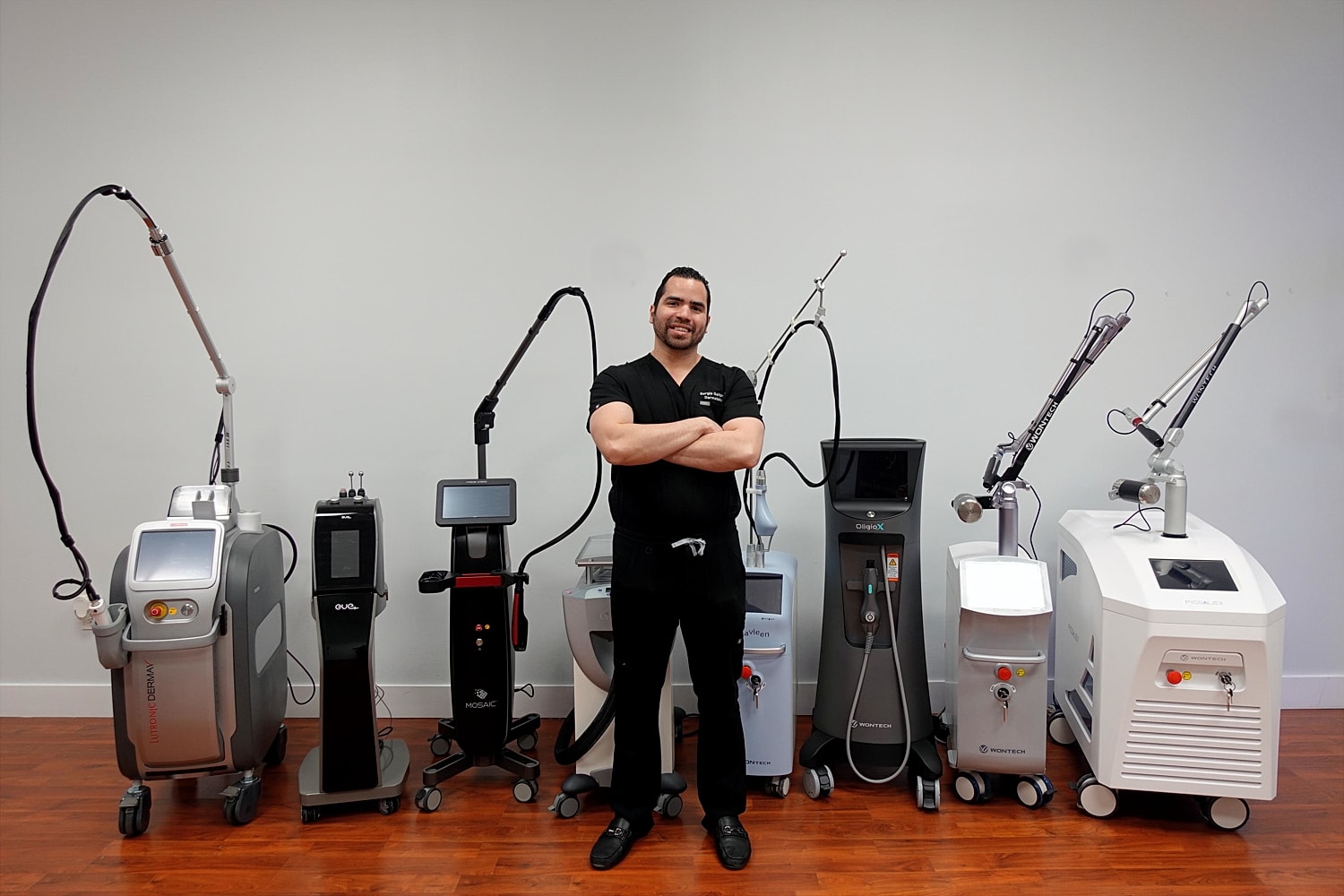 Sergio Gaitan MD FAAD at Certified Cosmetics Dermatology and Laser in Miami specializing in advanced combination laser resurfacing