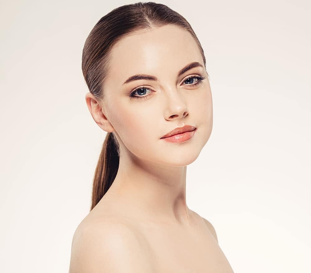 Botox injection near crow's feet