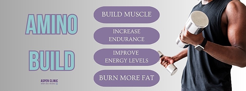 Amino Build vitamin injection at the Aspen Clinic