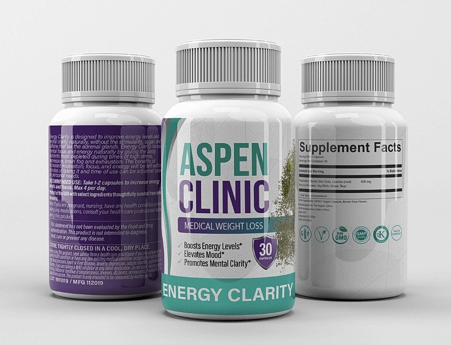 The Aspen Clinic Energy Clarity Supplements