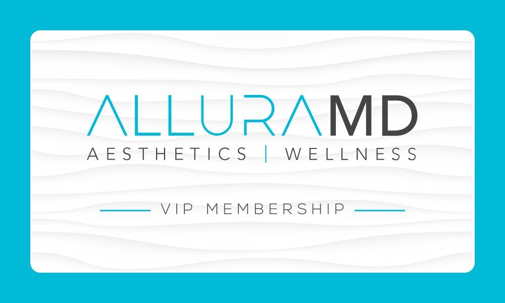 AlluraMD VIP membership card for aesthetics and wellness.