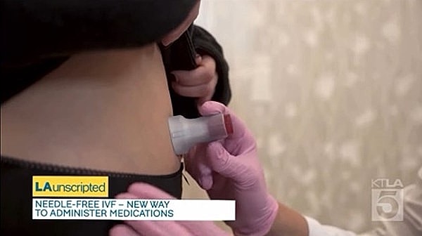 Dr. Rachel Mandelbaum discusses Needle-Free IVF on KTLA.