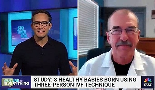 Dr. Richard Paulson featured on NBC News discussing 3 person IVF.