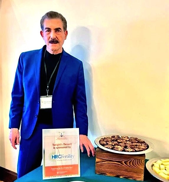 HRC Fertility's Dr. Christo Zouves took part in the annual Sequoia Hospital golf tournament.