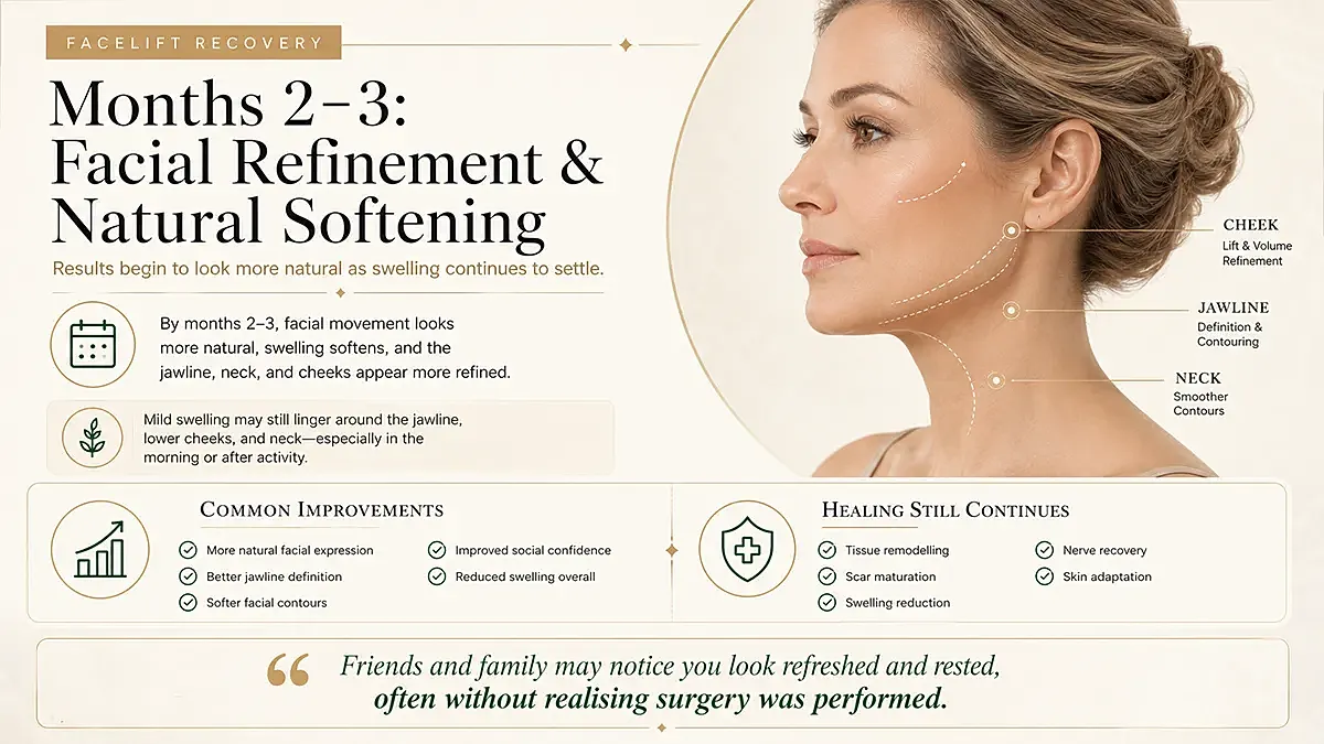 Month 2-3 Facial Refinement & Natural Softening