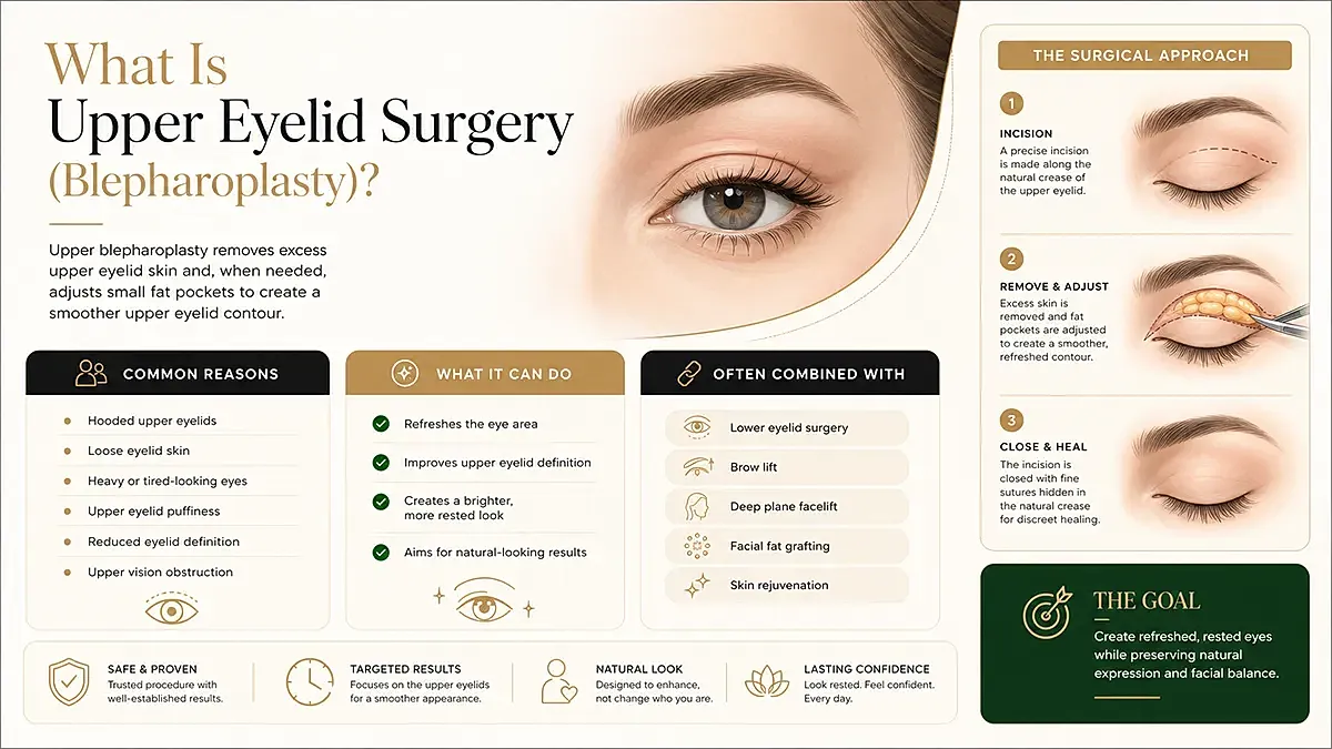 What is Upper Eyled Surgery in Houston