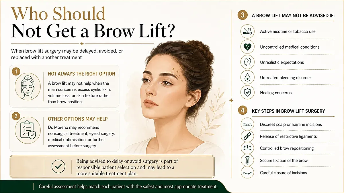 Who Should Not Get a Brow Lift?
