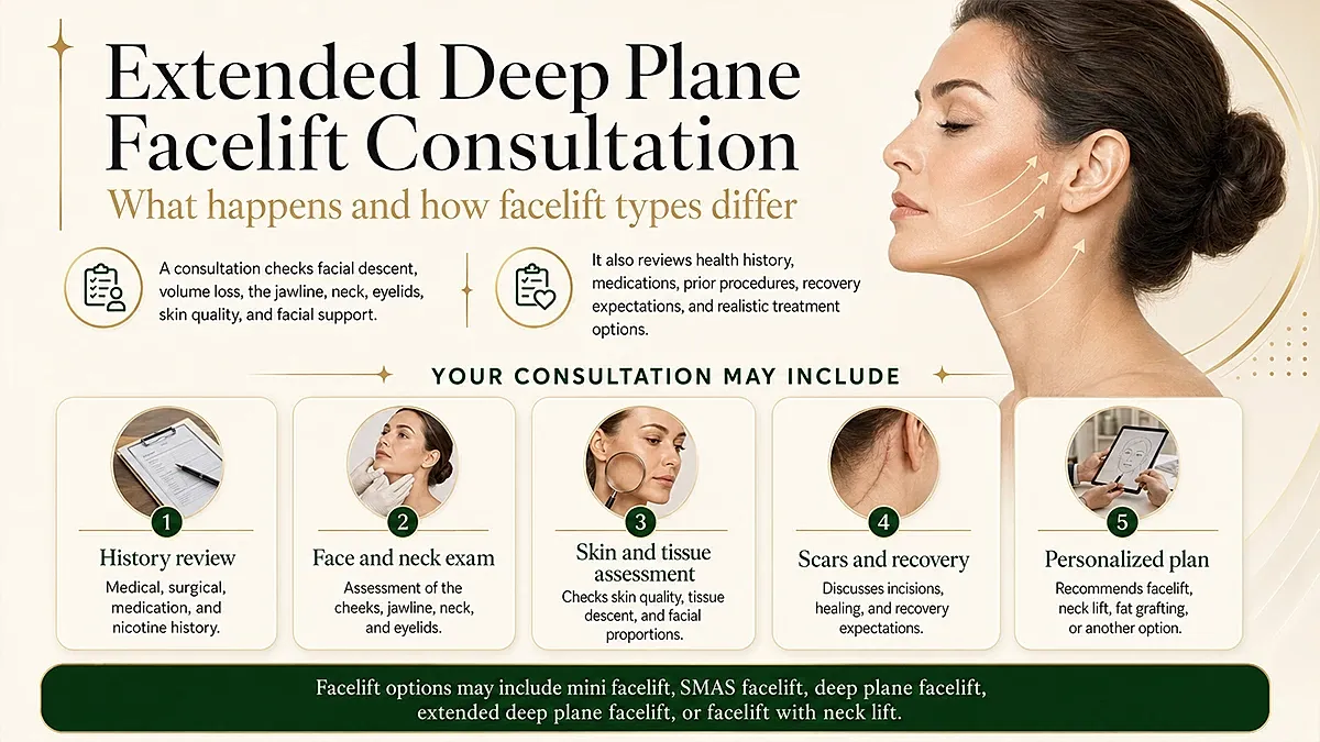 Facelift consultation process and considerations explained.