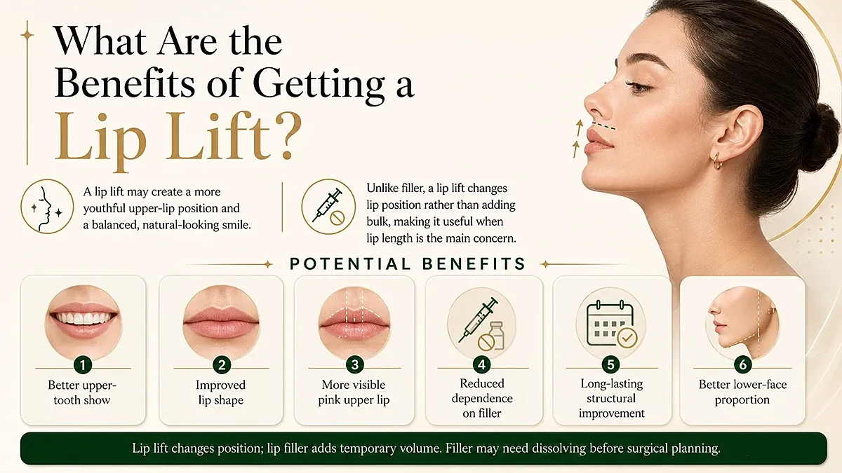 What are the benefits of getting a lip lift?