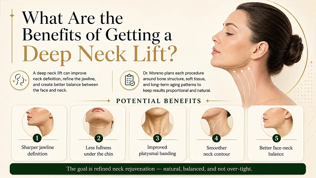 What are the benefits of getting a deep neck lift?