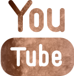 YouTube logo in earthy tones.