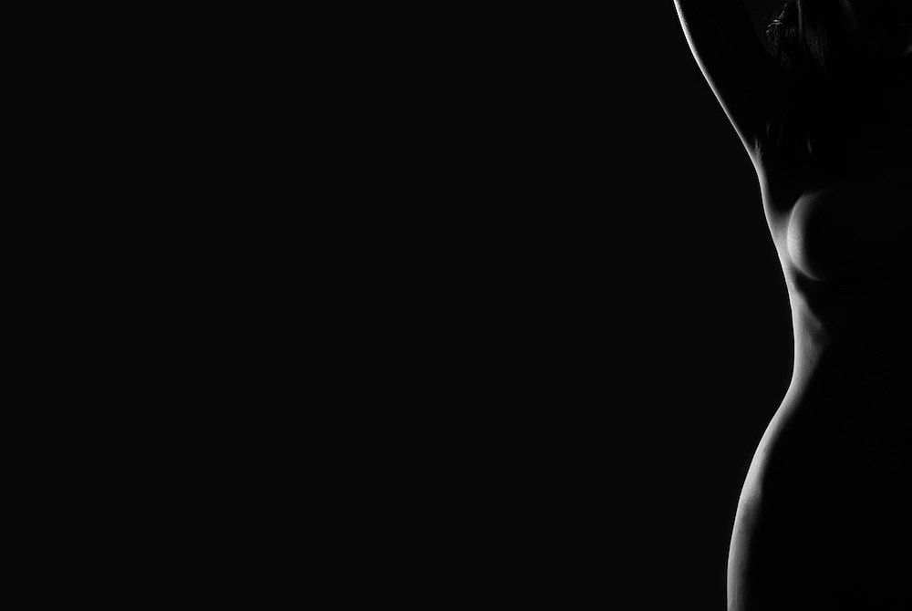 houston plastic surgery model silhouette