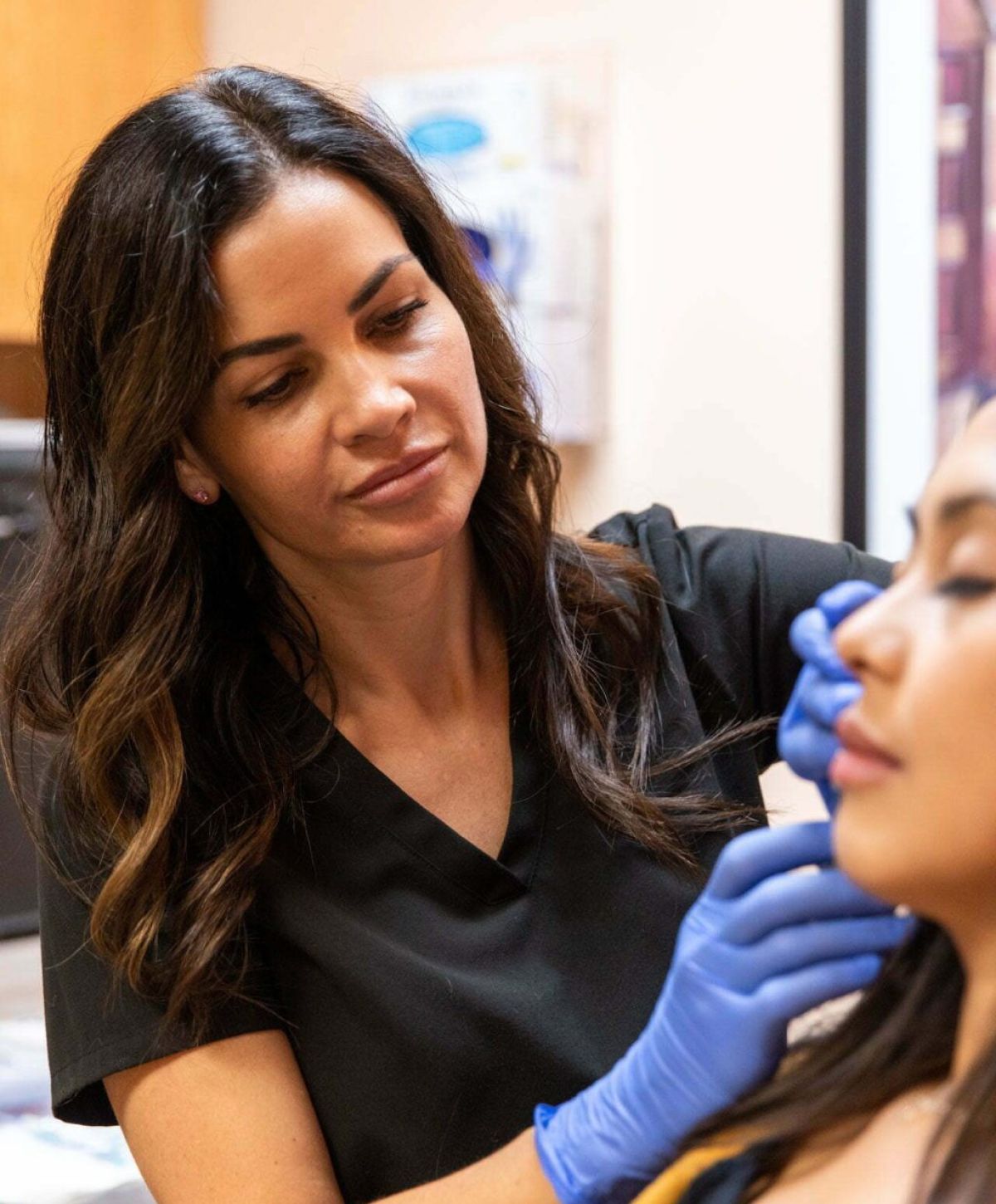 santa rosa dysport patient receiving treatment