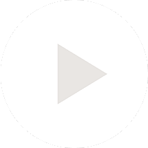 Play button over a circular background