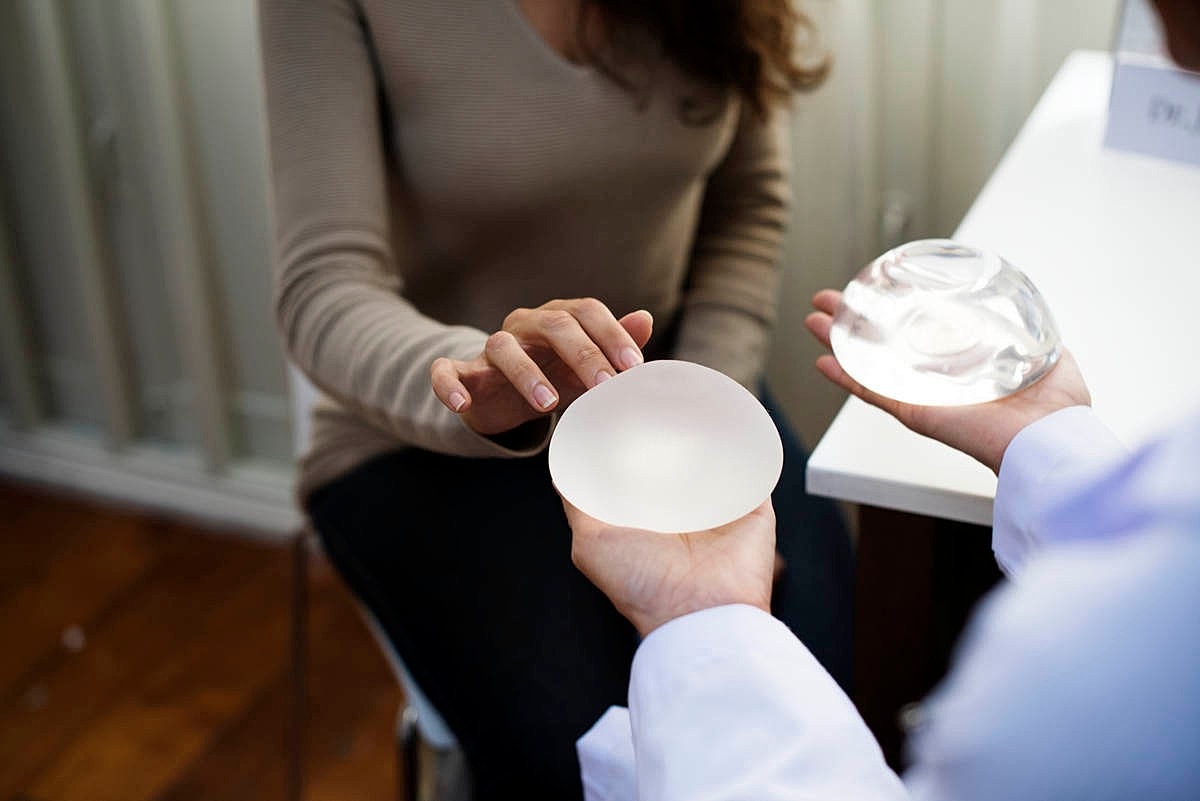 Consultation for breast implant options and information.