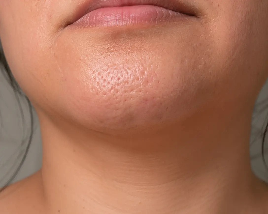 Orange Peel Chin