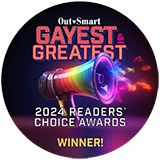 2024 Gayest and Greatest Readers' Choice Award winner