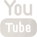 YouTube logo in minimalist design