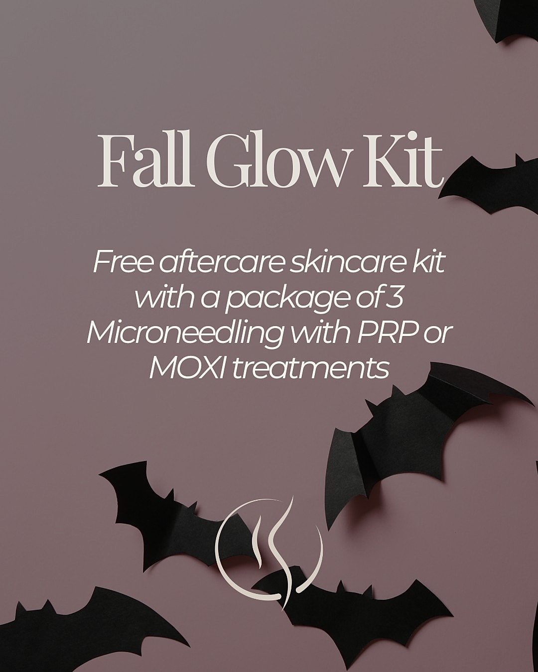 Fall Glow Kit promotional graphic with bats.