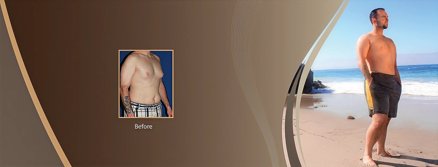 Transformation journey: before and after photos.