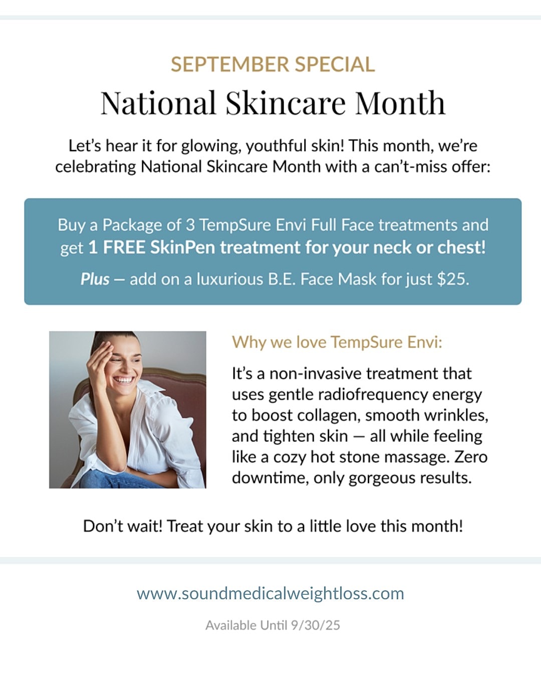 September is National Skincare month