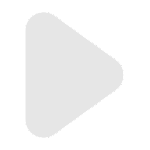 Play button icon in a minimalist style