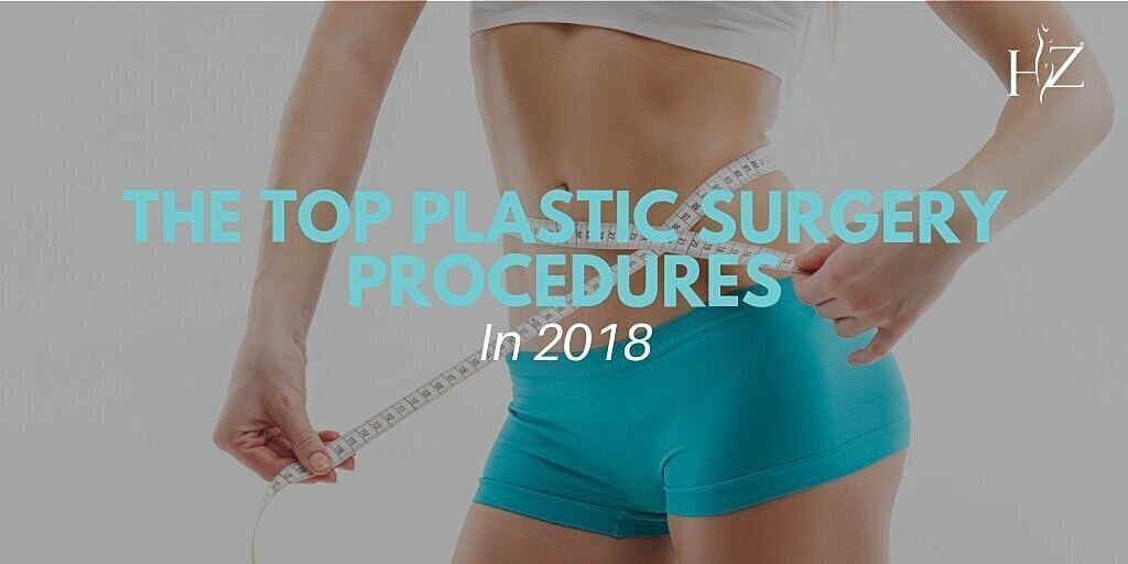 top plastic surgery procedures in 2018, most common plastic surgery procedures, rhinoplasty, breast augmentation, plastic surgery orlando