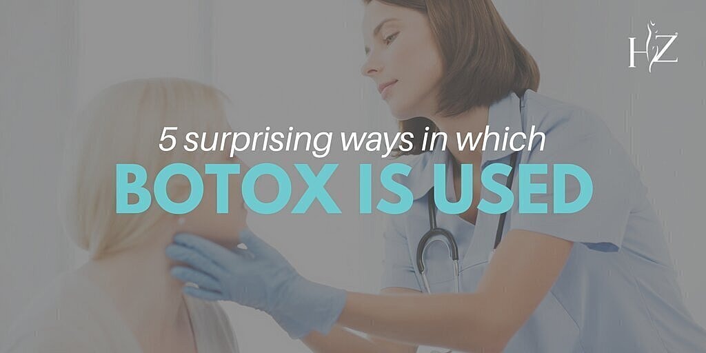 botox patient model receiving treatment