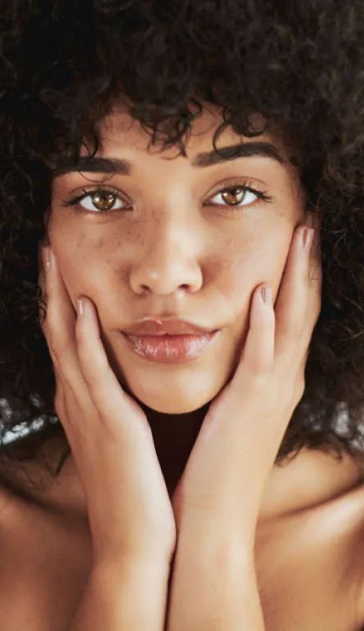 tampa med spa model with black hair